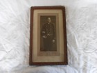 Antique U S Navy Officer 1890 s-1900 s Original Framed Photograph Portrait Photo