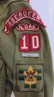 Vtg 1950s Bsa Boy Scout Uniform Set Shirt Pants Neckerchief Belt Troop 10 Sd