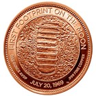 1 Oz  Highland Mint Copper Round  999 Fine - New Frontier