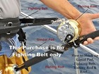 Jaws Ultimate Fighting Belt Reel Harness For Big Game Jigging Fishing Rod Size L
