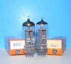 6gu7 Nos Ge Radio Audio Vintage Amplifier Electron Vacuum Tube 2 Valve Tested