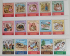 Jordan 1976 Tragedy Palestine Refugees 60 Stamps Set Strips Cat 750  Mnh Og Rare
