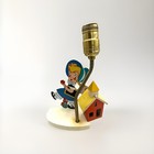 1960s-70s Dolly Toy Co  -mary Had A Little Lamb Table Lamp 12  W o Bulb No Shade