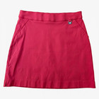 2 Rafaella Women   s Athletic Pull-on Skort Solid Stretch Short Red blue Size S