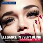 Magnetic Eyelashes With Easy Applicator  Natural Looking Magnetic Lashes For Dai