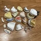 Vintage 18 Piece Dental Plaster Cast Teeth Lot 