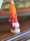 Needle Felted Magical Garden Gnome