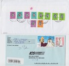 Qatar 4 Nice Franking Covers To Usa
