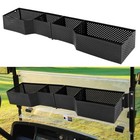 Golf Cart Front Inner Storage Basket Steel Black Fits Ezgo Txt Rxv Club Car Ds