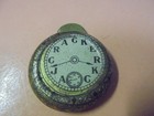 Vintage Cracker Jack Premium Tin Pocket Watch