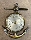 Vintage Brass Barometer Nautical Ship Boat Anchor Swift Anderson Boston Ma