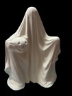 Sammy Spook Ghost With Pumpkin From Bryon Molds Ceramic Bisque  Ready To Paint
