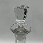 Mcm Vintage Clear Glass Decanter Bottle 11-1 2   
