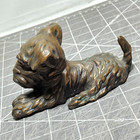 Cast Metal Terrier Incomplete Figurine Dog Vintage Airedale Irish Welsh Wheaton