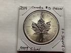 2014-canada Maple Leaf Elizabeth Ii- 5 Dollars  9999 Silver 080225-13