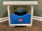Vintage Step 2 Duplo Lego Build   Store Block Table Building Storage Euc