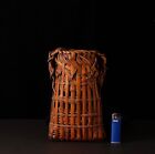 Japanese  Ikebana Bamboo Basket   Early 20th C  Zh54