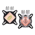 Universal Gpu Water Cooling Block Copper Base Liquid Cooler For Gaming Pc
