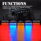 Xprite 30 Led Chase Strobe Light Bar Offroad Safety Flashing Lightbar Free Ship