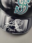 Ken Griffey Jr  Full Size Replica Batting Helmet Inscribed Le 3 6 Tristar Coa
