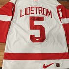 Nwt 1997 Nicklas Lidstrom Detroit Red Wings Nike Jersey Autographed Jsa Size 44