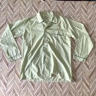 Vtg Jc Penny Sleepwear Set  Top And Pants Size Med  38-40  Soft Green