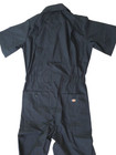 Dickies Men s S Extra Tall Coveralls Short Sleeve Waist 30  Black