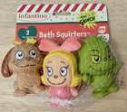 Dr Seuss The Grinch 3infantino Bath Squirters Max Grinch Cindy Lou Who Christmas