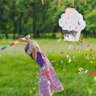 Ice Cream Cake Pinata Holiday Decorations Surprise Candy Party Pinata With Stick