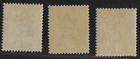Jamaica Scott 24-26  Sg 27-29  Mnh  Cv  51   1889 Qv Wmk Ca Definitives   a9915