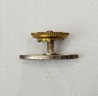 Vintage Antique  Ford Lapel Hat Pin Pinback Screw On Brass Fastener Ford Logo