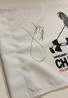 Jordan Spieth Signed Auto    under Armour Championship    Golf Pin Flag Pga Rare        