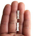 Sterling Silver I Cufflinks 925 Signed Wades Silver Shop Reno Vtg Cuff Links 6gr