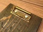 Antique Brass Clipboard Clip