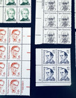 Soco Stamps Us -great Americans Series Blocks   Plate Blocks  2 High Value  Mnh