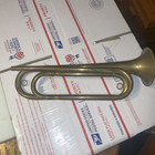 Vintage Rexcraft Official Boy Scout Bugle Chrome Plated 1950s Working Slide W mp