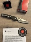 Spyderco Smock Dlt Trading Exclusive Od Green Canvas Micarta Cpm 20cv - C240mgrp