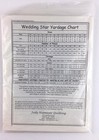 Quiltworx Niemeyer Quilt Paper Piecing Pattern    wedding Star    54 x 54  Nos