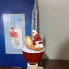 Bubblers Bubble Night Light  By Roman Lights Christmas Santa And Baby Jesus 2011