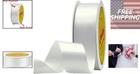 Elegant Off White Double Face Satin Ribbon 1 5  X 50 Yards For Gifts And Decor