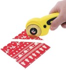 Titanium Coated Rotary Cutter Blades 45mm 10 Pack Replacement Blades Quilting