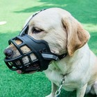 Adjustable Dog Muzzle Silicone Breathable Strong Basket Dogs Mouth Muzzles Usa