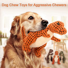 Dog Plush Chew Toy Soft Fleece Squeaky Pet Toy Durable Puppy Companion Usa