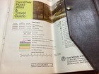 Vintage Map With Leather Case With 1979 Rand Mcnally Road Atlas   Travel Guide