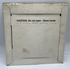 Vintage Dale Earnhardt Glass Picture Nascar Carnival Souvenir Prize  3 Car