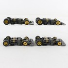 Lot Of 4 Tyco Tcr Total Control Racing  1    2 Slotless Ho Slot Car Chassis Work