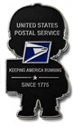 Usps Mini Postal Worker Challenge Coin United States Postal Service Mail Carrier