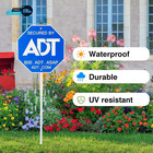Adt Security Sign   Heavy Duty 28   100  Aluminum Yard Sign With Stake