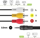 3 5mm Av Audio Video Cord For X Rocker Sound Video Audio Gaming Chair Series