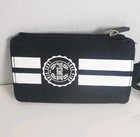 Victoria s Secret Pink Lanyard Id Credit Card Holder Wallet Black New 